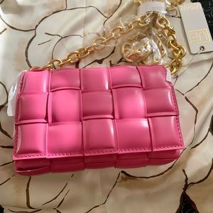 NWT Urban Expression Barbie Pink purse Handbag Clutch Vegan Leather Barbiecore